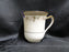 Haviland (Limoges) Yale, Gold & Black Trim: Chocolate Cup & Saucer Set, As Is