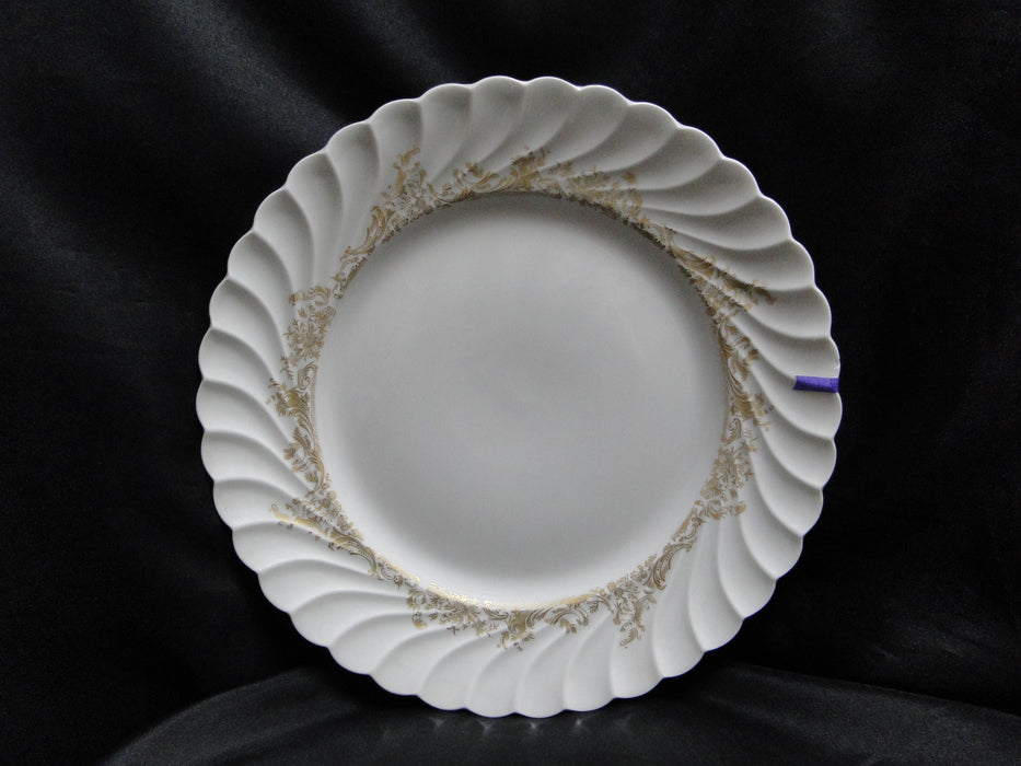 Haviland (Limoges) Ladore, Gold Florals: Dinner Plate, 10 3/8", As Is