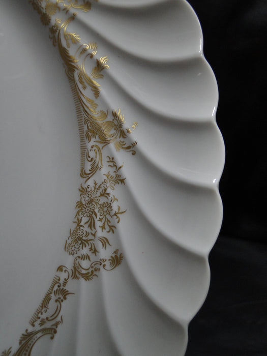 Haviland (Limoges) Ladore, Gold Florals: Dinner Plate, 10 3/8", As Is