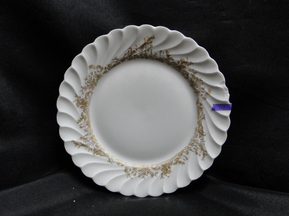 Haviland (Limoges) Ladore, Gold Florals: Bread Plate, 6 3/8", As Is