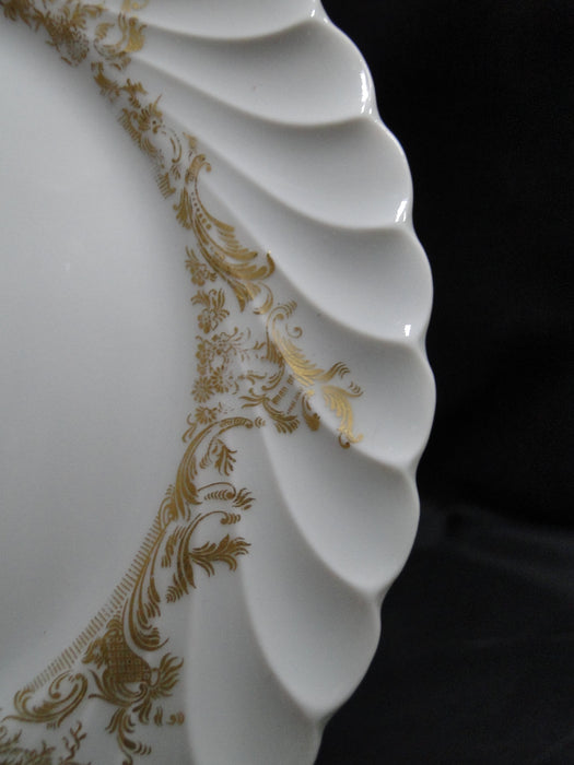 Haviland (Limoges) Ladore, Gold Florals: Bread Plate, 6 3/8", As Is