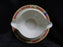 Myott Staffordshire Melrose, Pink Border, Florals: Gravy Boat, As Is