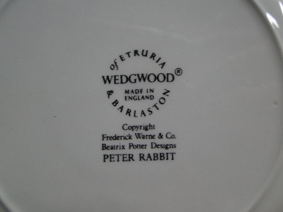 Wedgwood Peter Rabbit: "Put Him to Bed" Children's Plate, 6 7/8"