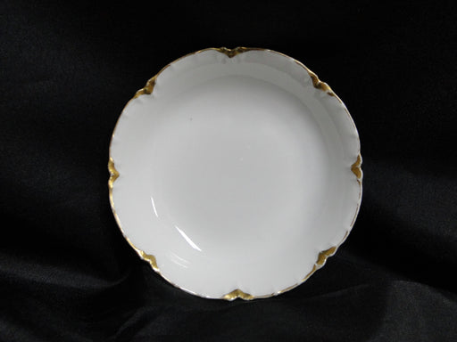 Haviland (Limoges) Schleiger 15, Wavy Gold Trim: Fruit Bowl (s), 5"