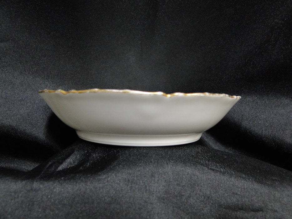 Haviland (Limoges) Schleiger 15, Wavy Gold Trim: Fruit Bowl (s), 5"