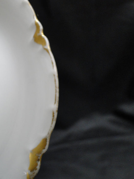 Haviland (Limoges) Schleiger 15, Wavy Gold Trim: Fruit Bowl (s), 5"