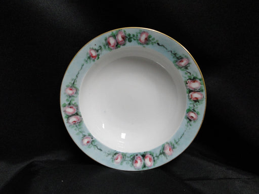 Krautheim Franconia Handpainted Pink Roses: Cereal Bowl, 6 3/8" x 1.5"