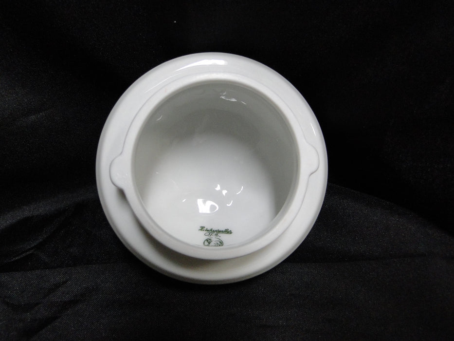 Hutschenreuther Dresden, White, Embossed: Coffee Pot & Lid, 10", As Is