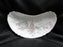Carlsbad Austria, Pink Florals, Gold Trim: Crescent Bone Plate (s), 6 5/8"