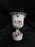 Lefton Antique Handpainted Pink Roses: Cigarette Holder & 4 Ashtrays Set, As Is