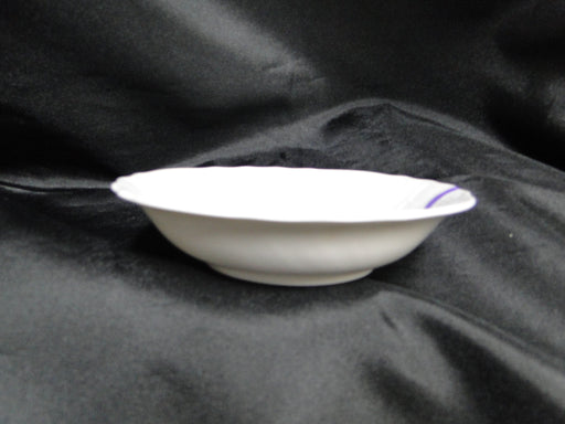 Hutschenreuther Dresden, White, Embossed: Fruit Bowl, 5 1/2", As Is
