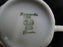 Hutschenreuther Dresden, White, Embossed: Cup & Saucer Set, 2 3/4" Tall, As Is