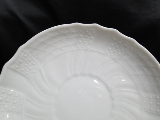 Hutschenreuther Dresden, White, Embossed: 5 5/8" Saucer (s) Only, No Cup