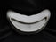 Germany Multicolored Florals, Gold Accents: Crescent Bone Plate, 6 1/2"