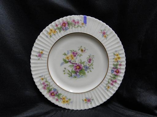 Lenox Sonnet, Florals, Fluted Rim, Gold Trim: Salad Plate, 8 1/2", As Is