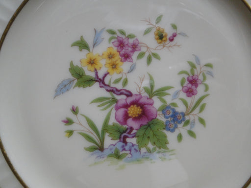 Lenox Sonnet, Florals, Fluted Rim, Gold Trim: Salad Plate, 8 1/2", As Is