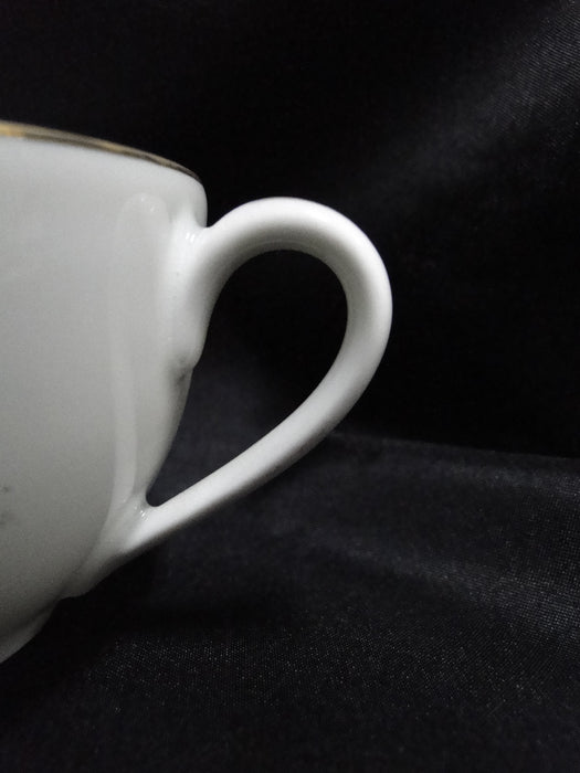 Krister Porzellan (KPM) KPM2, Multi Motif Florals: Cup & Saucer Set, 2 1/4"