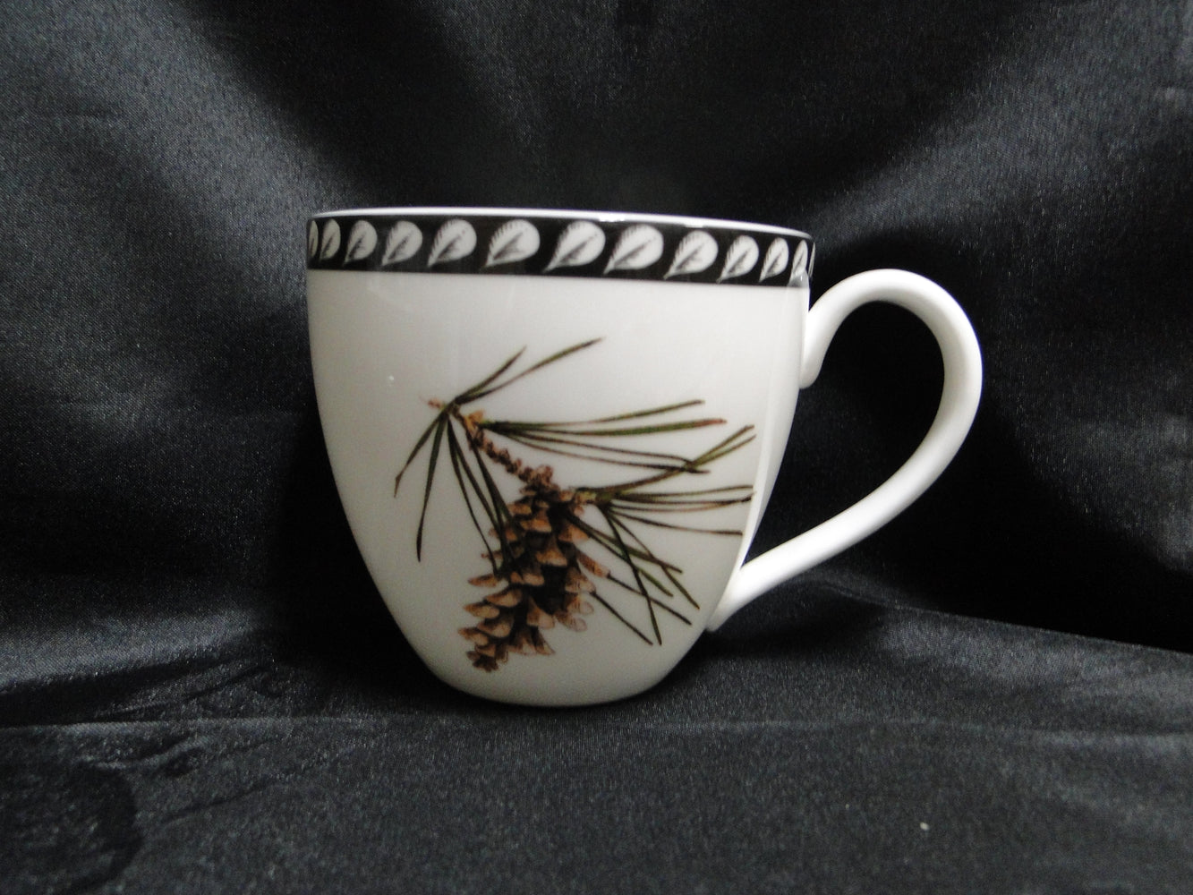 Lenox Etchings Pine Bough Collection: 3 1/4" Cup Only, No Saucer, As Is