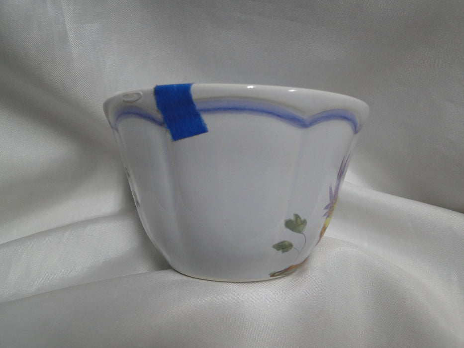 Longchamp Perouges, Light Blue w/ Bird & Flowers: 2 3/8" Cup Only, Flaw