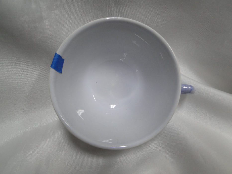 Longchamp Perouges, Light Blue w/ Bird & Flowers: 2 3/8" Cup Only, Flaw
