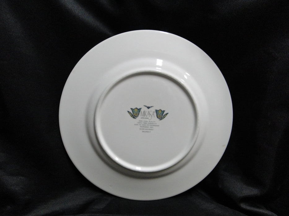 Mikasa San Marco, Mosaic Floral Border: Dinner Plate, 11", Crazing
