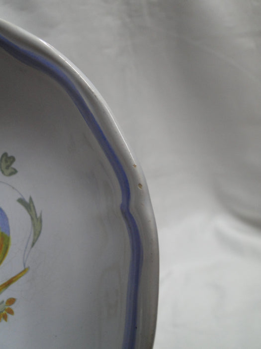 Longchamp Perouges, Light Blue w/ Bird & Flowers: Cereal Bowl (s), 6 1/8", As Is