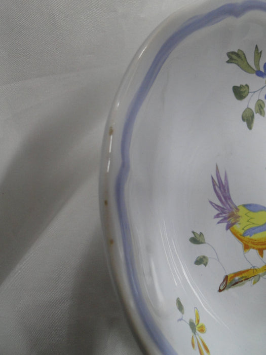Longchamp Perouges, Light Blue w/ Bird & Flowers: Cereal Bowl (s), 6 1/8", As Is