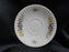 Lenox Sonnet, Florals, Fluted Rim, Gold Trim: Cup & Saucer Set, 2 1/2", Nick