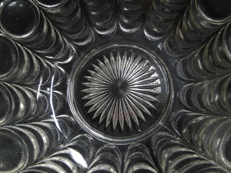 Ohio Flint Circle & Swag, Pressed: Serving Bowl, 9" x 3"