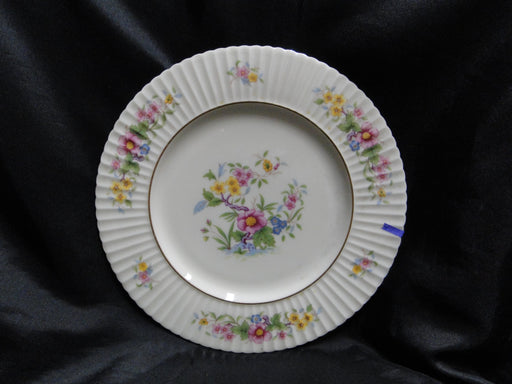 Lenox Sonnet, Florals, Fluted Rim, Gold Trim: Dinner Plate (s), 10 3/4", As Is