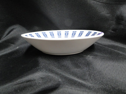 Noritake Pacific, 9010, Blue & White Panels: Fruit Bowl, 5 5/8" x 1 1/4", As Is