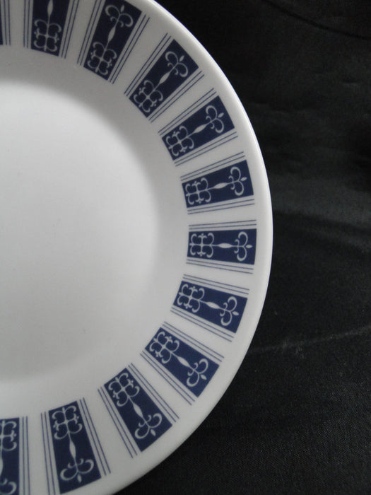 Noritake Pacific, 9010, Blue & White Panels: Fruit Bowl, 5 5/8" x 1 1/4", As Is