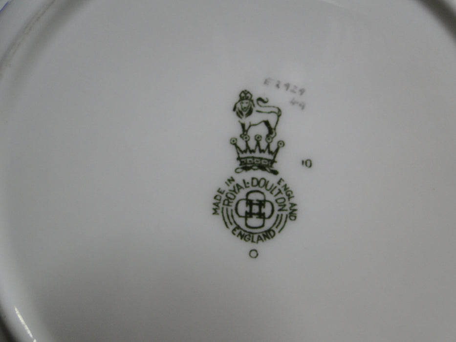 Royal Doulton Ito Scalloped: Bird, Floral: Rim Soup Bowl, 8" x 1.5", As Is