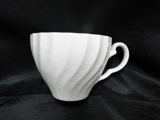 Johnson Brothers Regency, Snowhite, Swirled: 2 3/4" Cup Only, Crazing