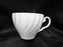 Johnson Brothers Regency, Snowhite, Swirled: 2 3/4" Cup Only, Crazing