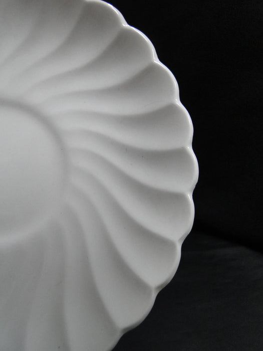 Johnson Brothers Regency, Snowhite, Swirled: 5 3/4" Saucer Only, No Cup