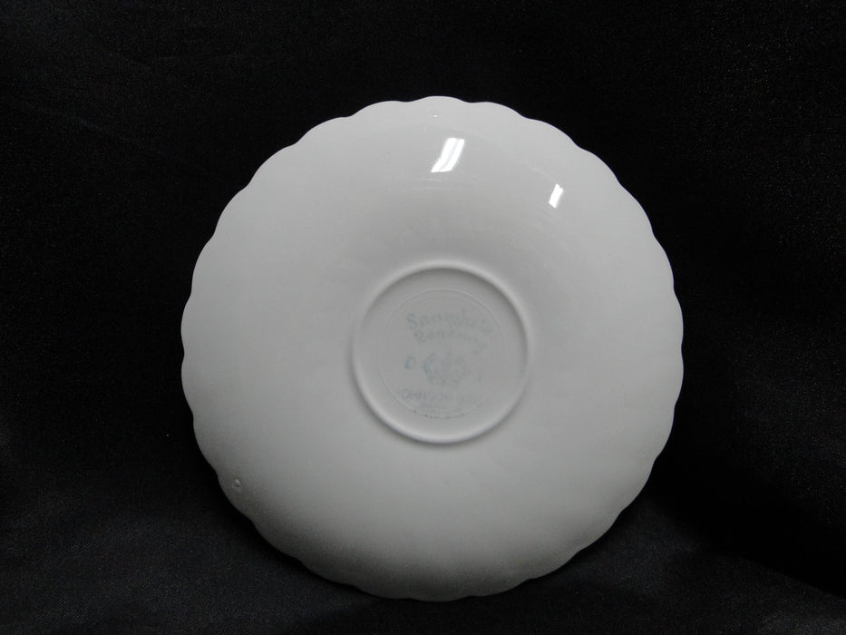 Johnson Brothers Regency, Snowhite, Swirled: 5 3/4" Saucer Only, No Cup