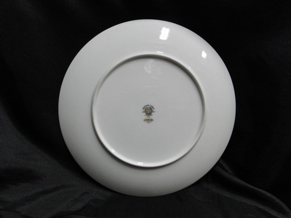 Noritake Candice, 5509, Pussy Willow, Platinum: Dinner Plate (s), 10 5/8"