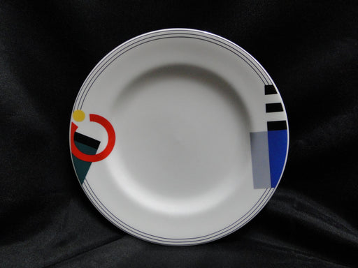 Mikasa High Spirits, Geometric Shapes on Rim: Bread Plate (s), 6 1/2"