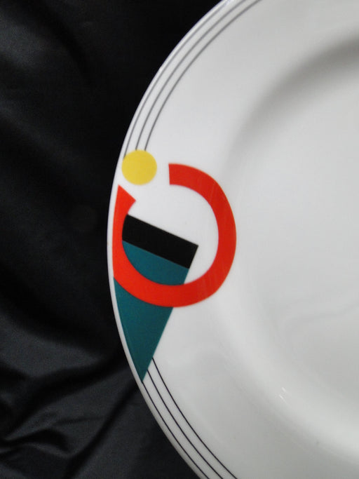 Mikasa High Spirits, Geometric Shapes on Rim: Bread Plate (s), 6 1/2"