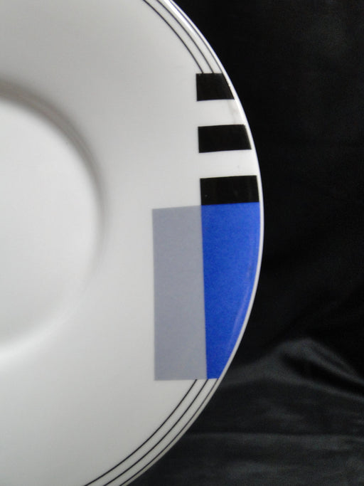 Mikasa High Spirits, Geometric Shapes on Rim: 6 3/8" Saucer (s) Only, No Cup
