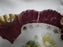 IBF Germany Magenta Border w/ Yellow Roses: Oval Bowl (s), 6 1/2", As Is