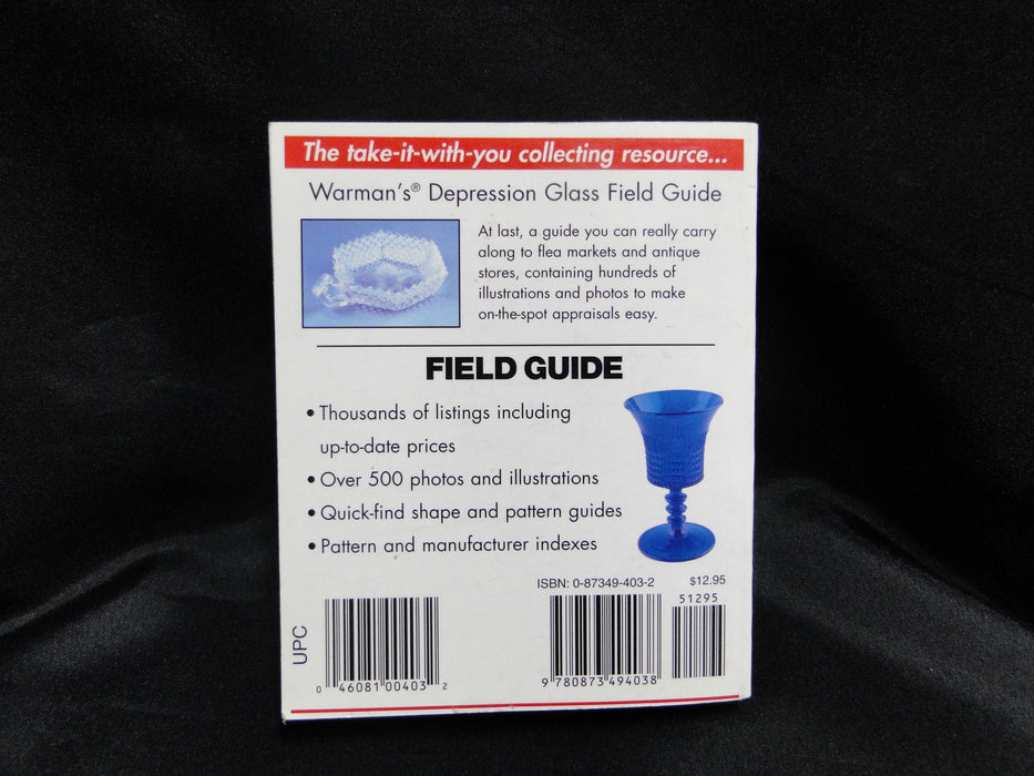 Warman's Depression Glass Field Guide by Ellen T. Schroy, Pocket Size