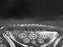 Hazel Atlas 129 Clear, Florals, Pressed: Square Relish Dish, 6 1/4" x 1", As Is