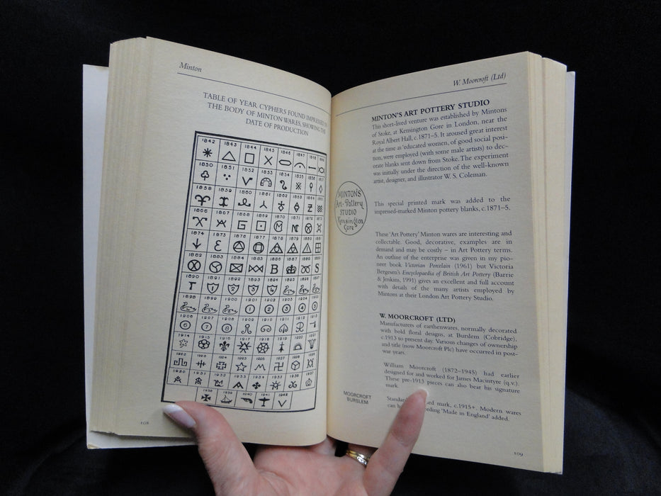 New Handbook of British Pottery & Porcelain Marks by Geoffrey A. Godden