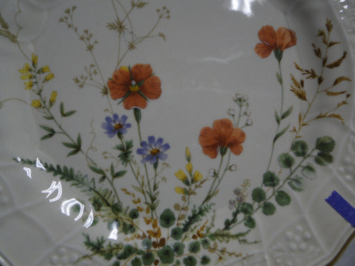 Mikasa Margaux, Rust & Yellow Floral, Weave Rim: Salad Plate (s), 8 1/8", As Is