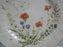 Mikasa Margaux, Rust & Yellow Floral, Weave Rim: Salad Plate (s), 8 1/8", As Is