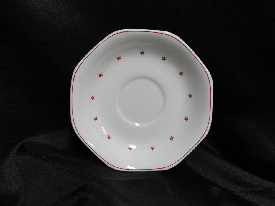 Wedgwood American Eagle, Red/Rust: Cup & Saucer Set (s), 2 5/8", As Is