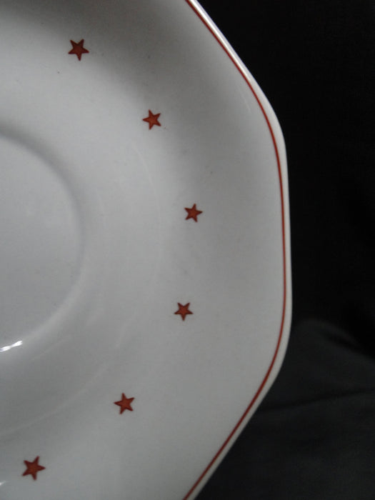 Wedgwood American Eagle, Red/Rust: Cup & Saucer Set (s), 2 5/8", As Is