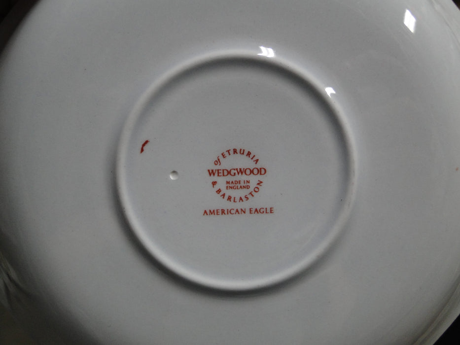 Wedgwood American Eagle, Red/Rust: Cup & Saucer Set (s), 2 5/8", As Is
